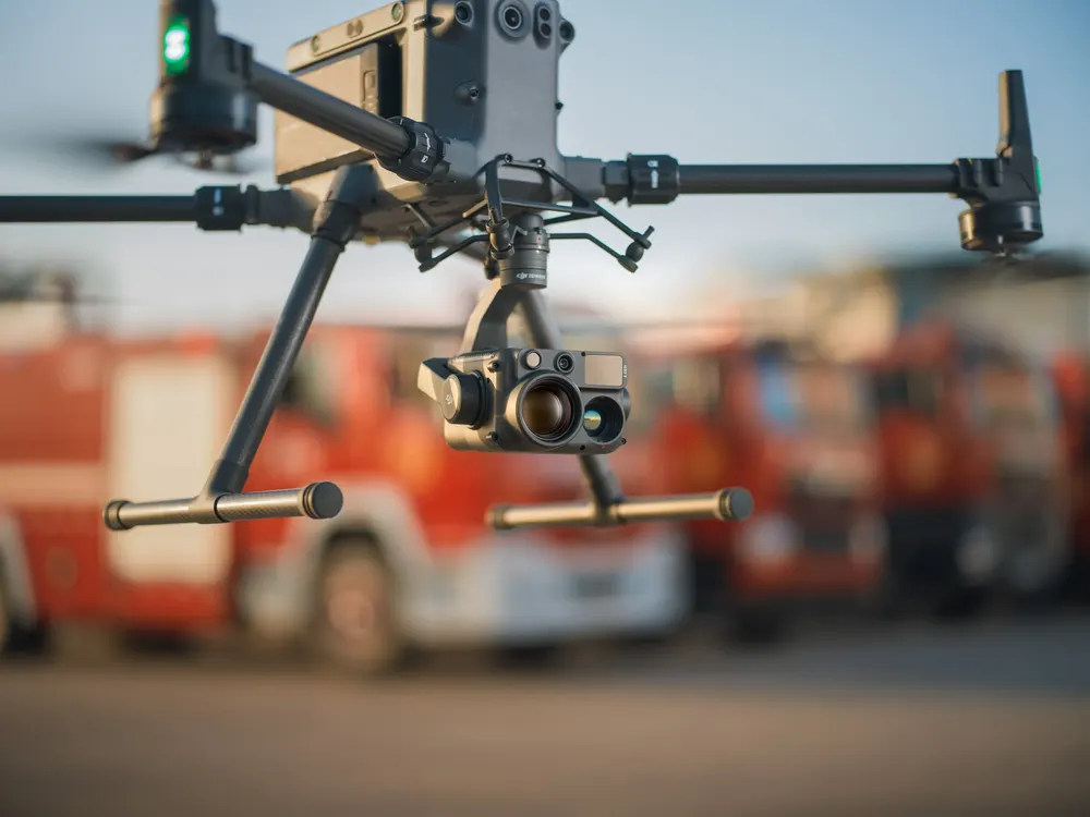 DJI Zenmuse H30T radiometric thermal and optical inspection gimbal