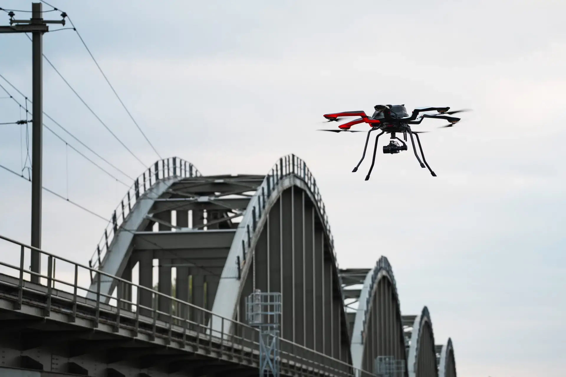 Civil Infrastructure drone survey and UAV inspection – Roads, Rail & Dams