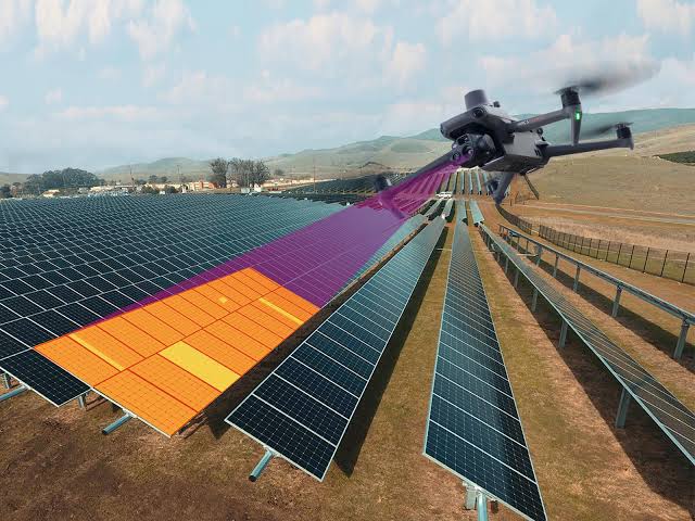 Solar farm radiometric thermal inspection audit